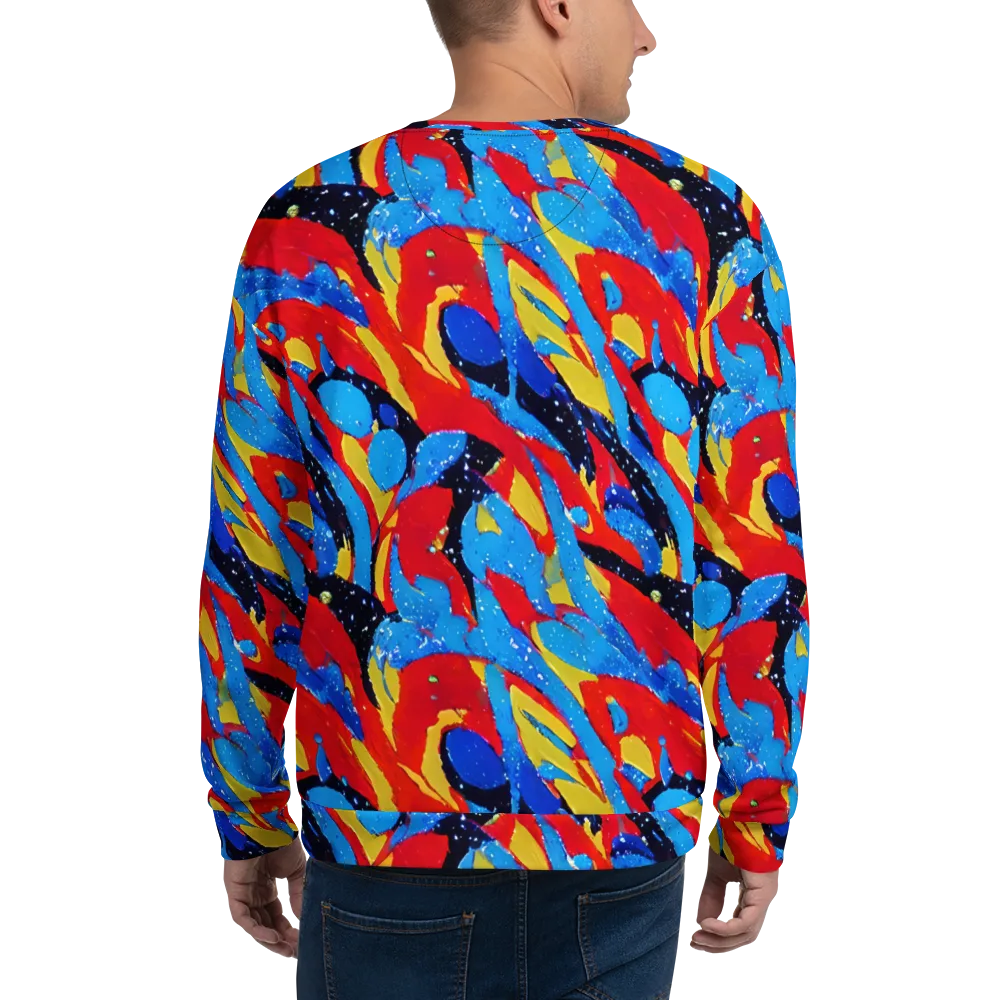 Primary Riot on Sweatshirt — Back