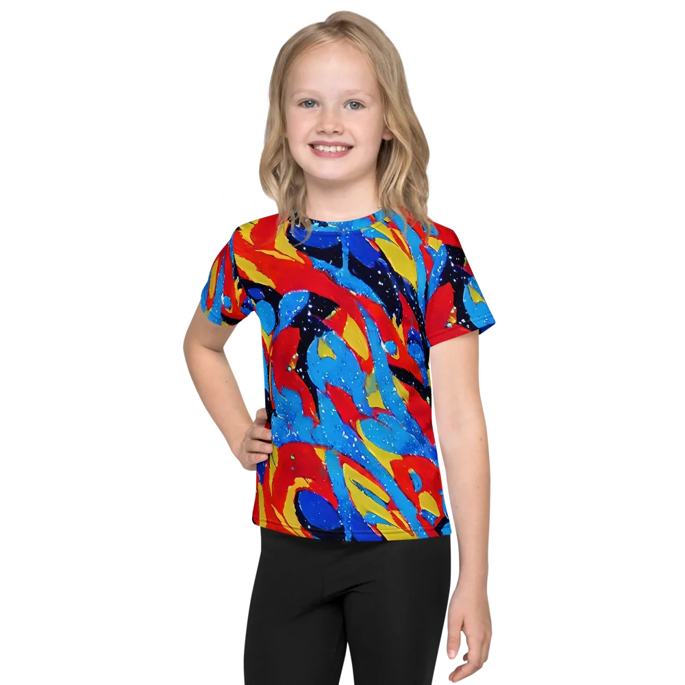 Primary Riot on Kids Crew Neck T-Shirt — Front