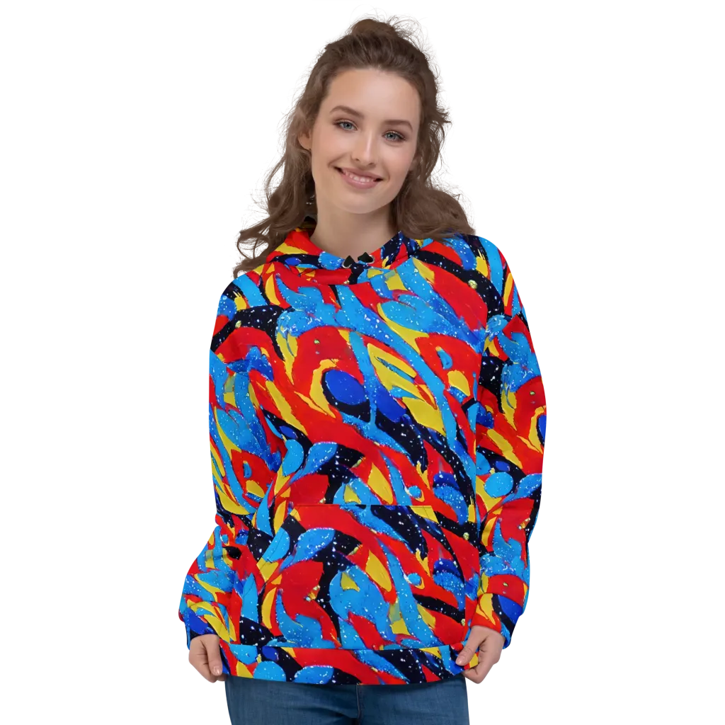 Primary Riot on Hoodie — Front
