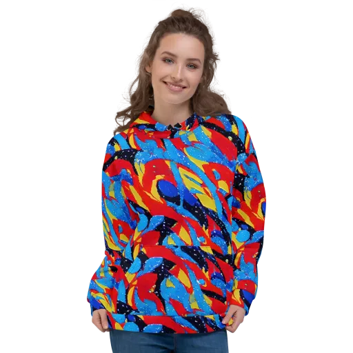 Primary Riot on a Hoodie