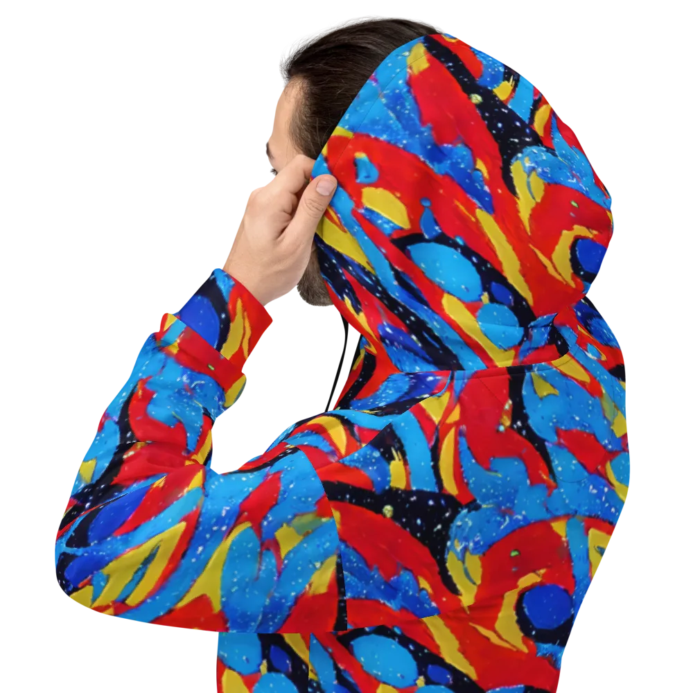 Primary Riot on Hoodie — Back