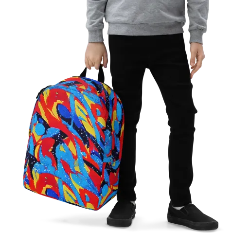 Primary Riot on a Minimalist Backpack
