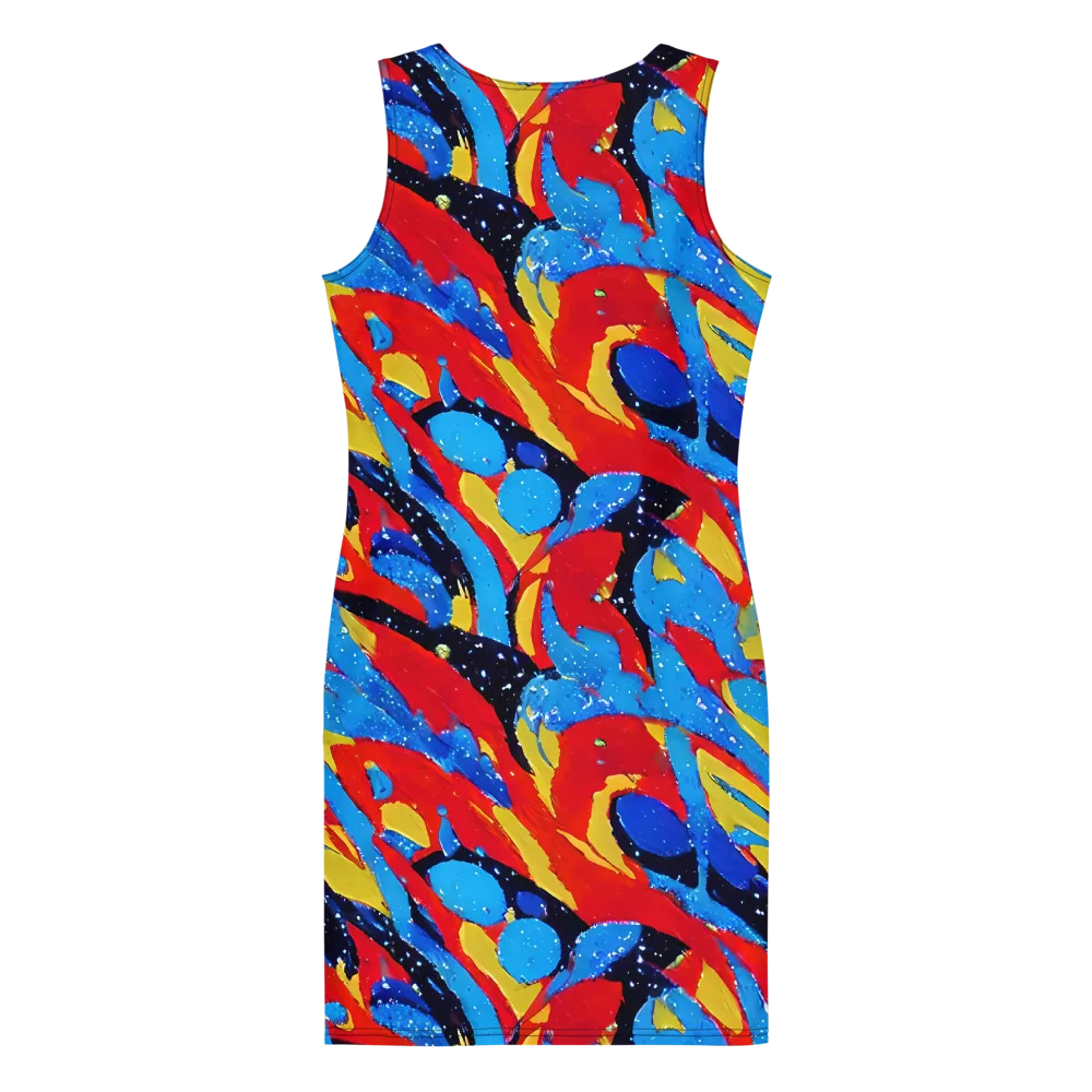 Primary Riot on Bodycon Dress — Back