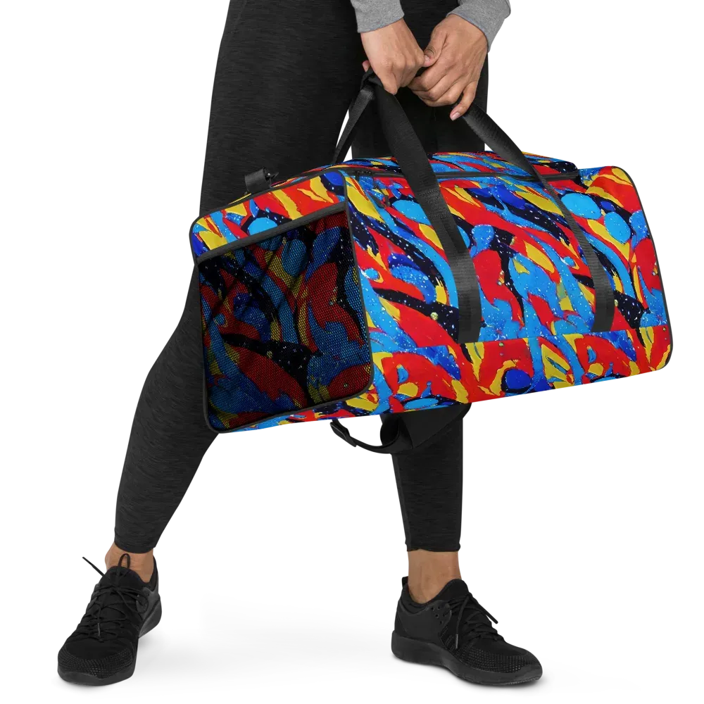 Primary Riot on Duffle Bag — Right Front