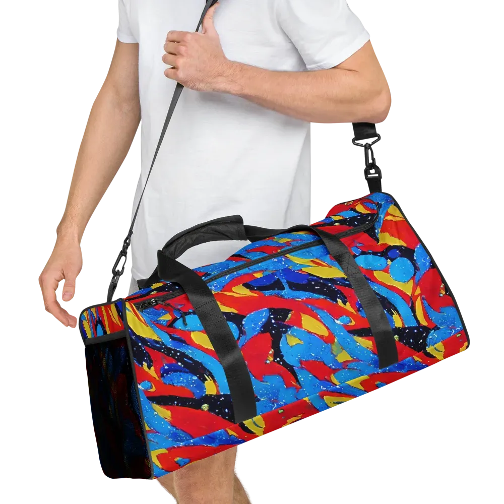 Primary Riot on Duffle Bag — Right Front
