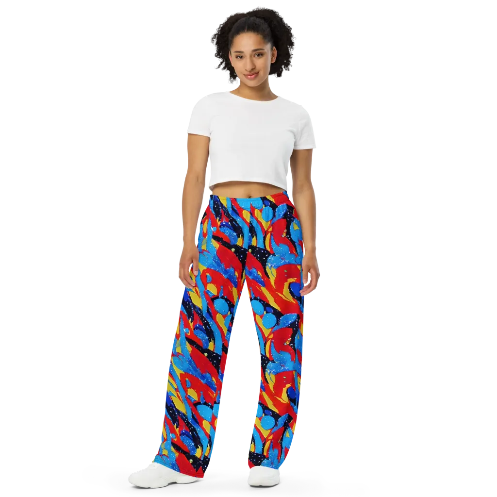 Primary Riot on Wide-Leg Pants — Front