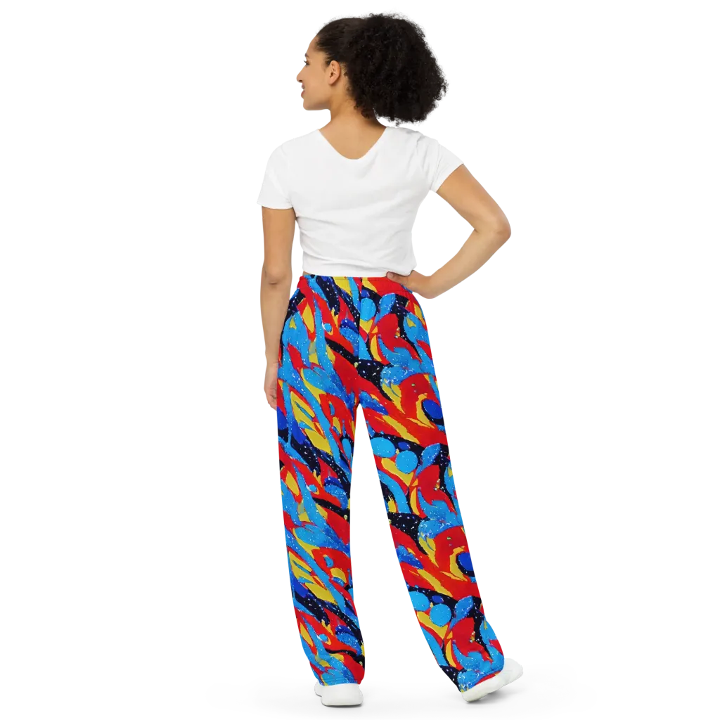 Primary Riot on Wide-Leg Pants — Back
