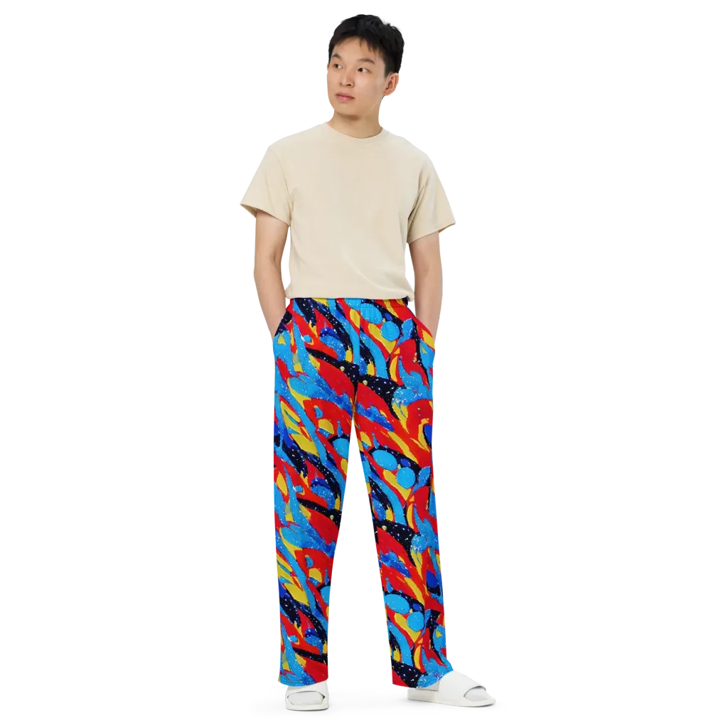 Primary Riot on Wide-Leg Pants — Front