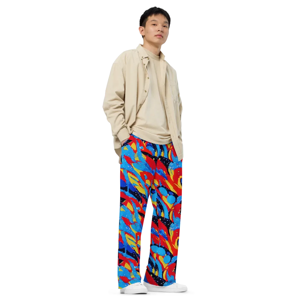 Primary Riot on Wide-Leg Pants — Right Front