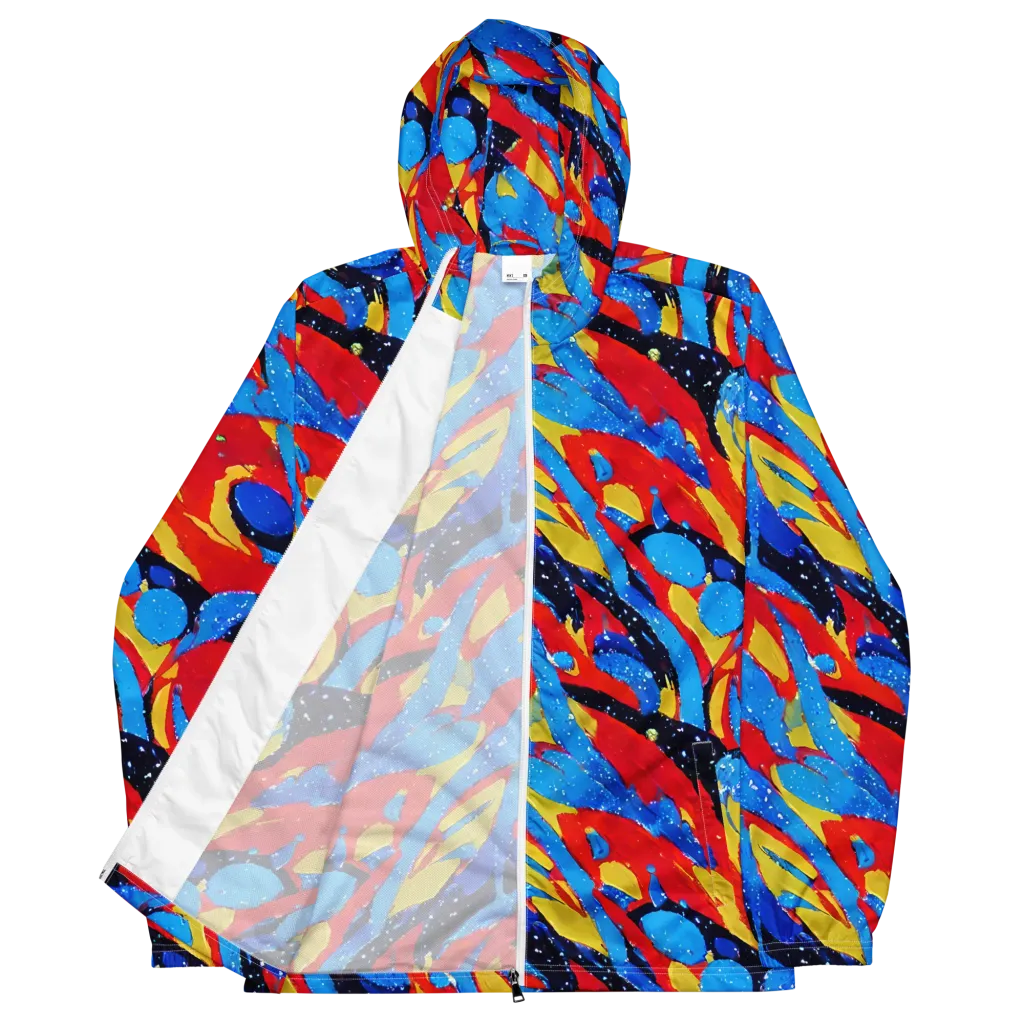 Primary Riot on Men's Windbreaker — Front