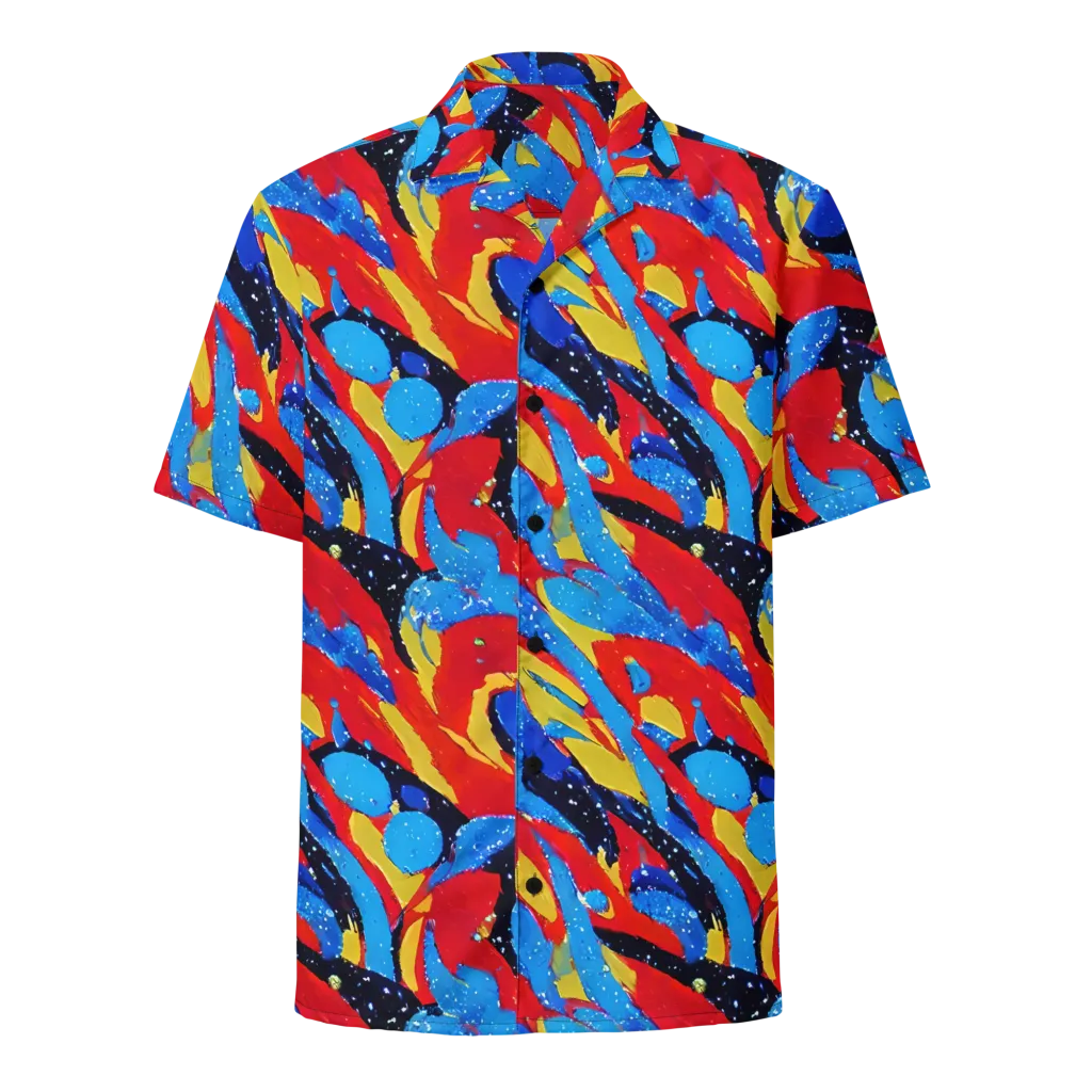 Primary Riot on Button Shirt — Front