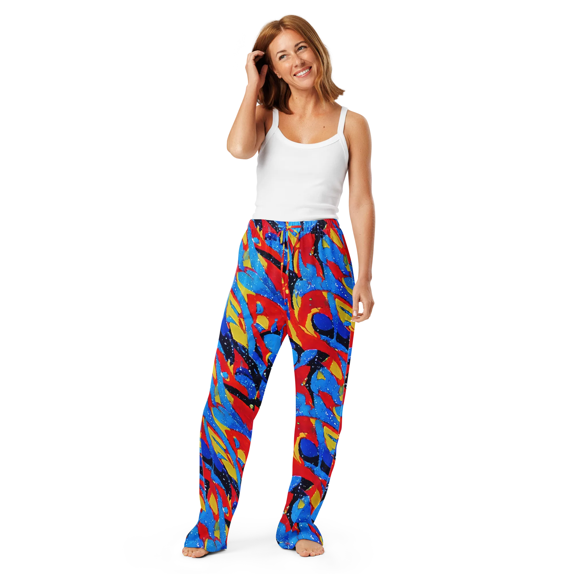 Primary Riot on Women's Pajama Pants — Front