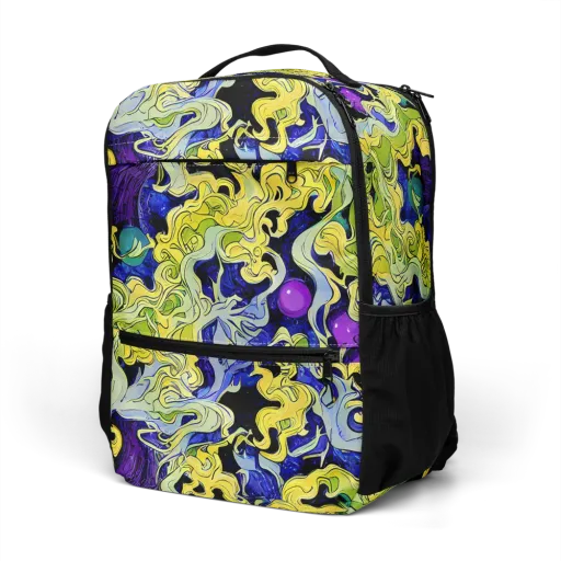 Lemon Riot on a Utility Backpack