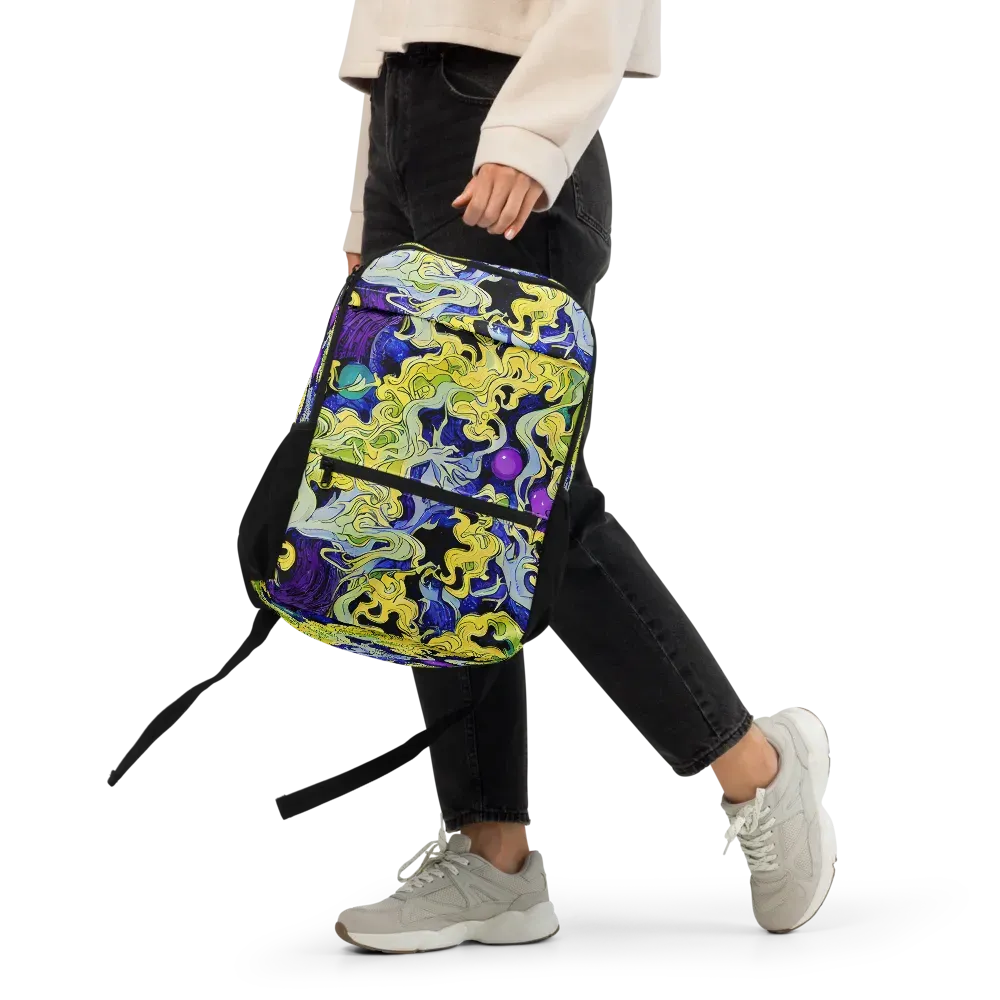 Lemon Riot on Utility Backpack — Front