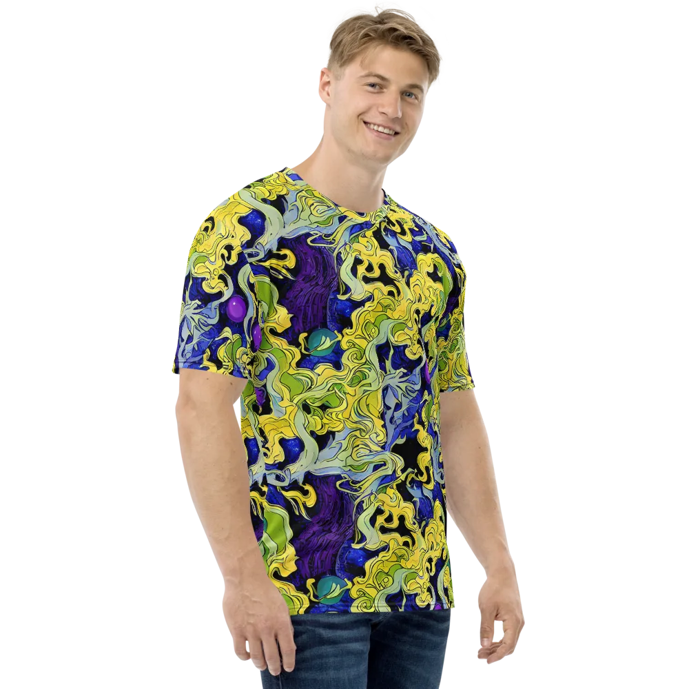 Lemon Riot on Men's Crew Neck T-Shirt — Right