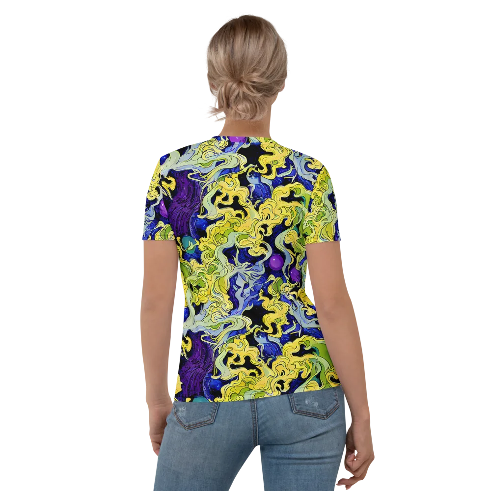 Lemon Riot on Women's Crew Neck T-Shirt — Back