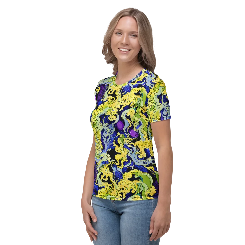 Lemon Riot on Women's Crew Neck T-Shirt — Left