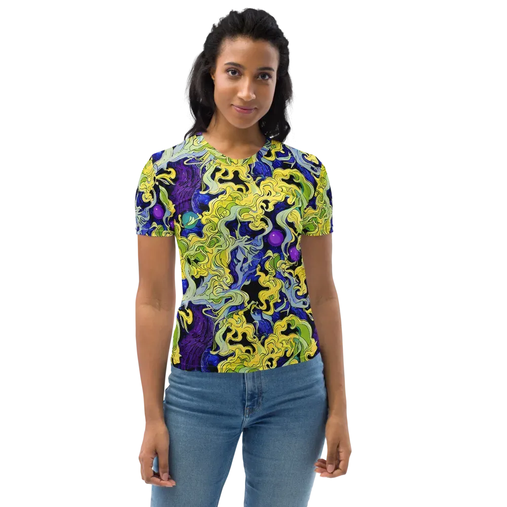 Lemon Riot on Women's Crew Neck T-Shirt — Front