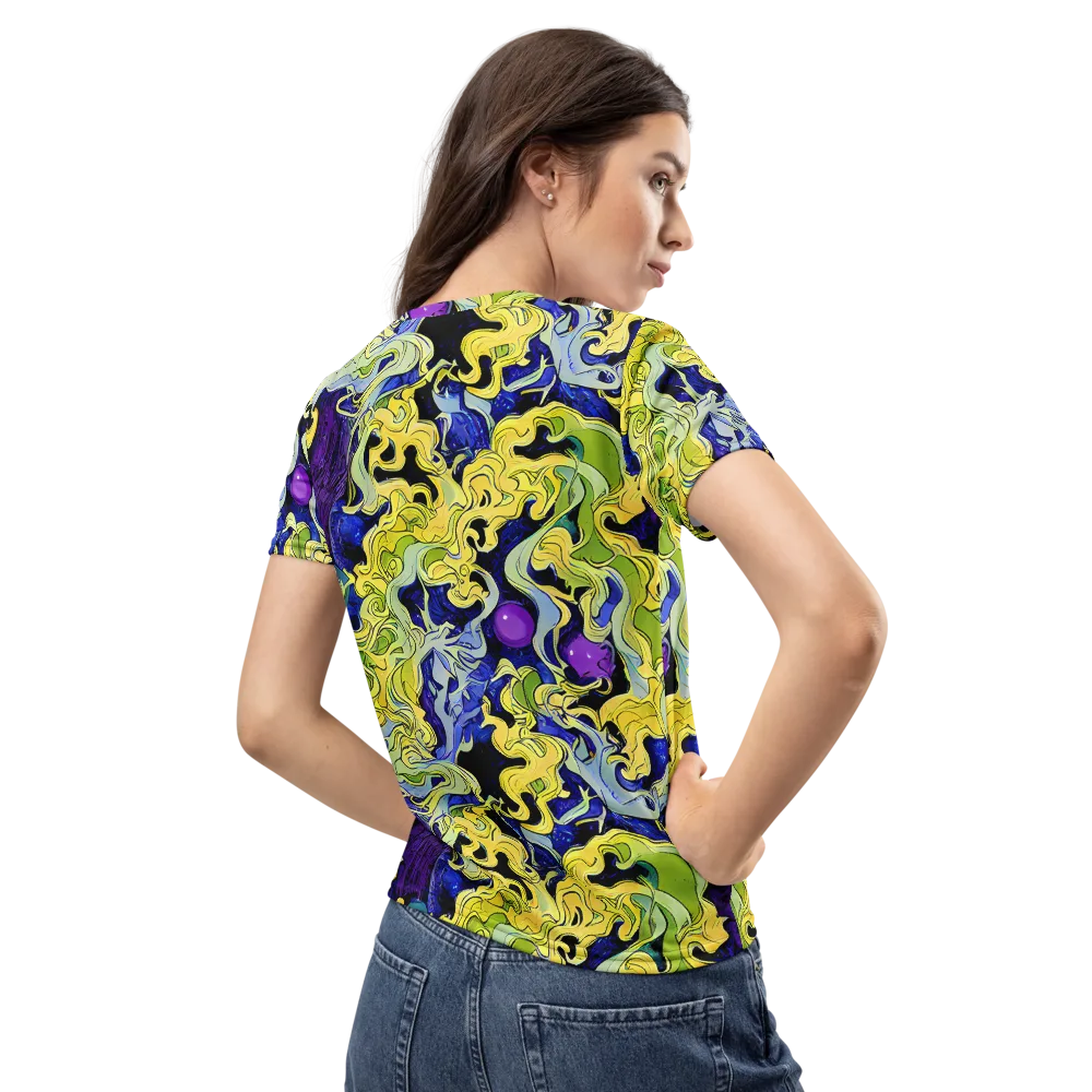 Lemon Riot on Women's Crew Neck T-Shirt — Back
