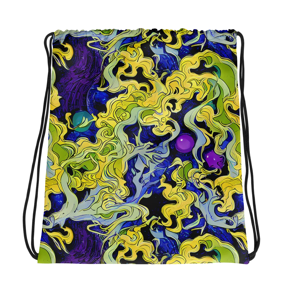 Lemon Riot on Drawstring Bag — Photo