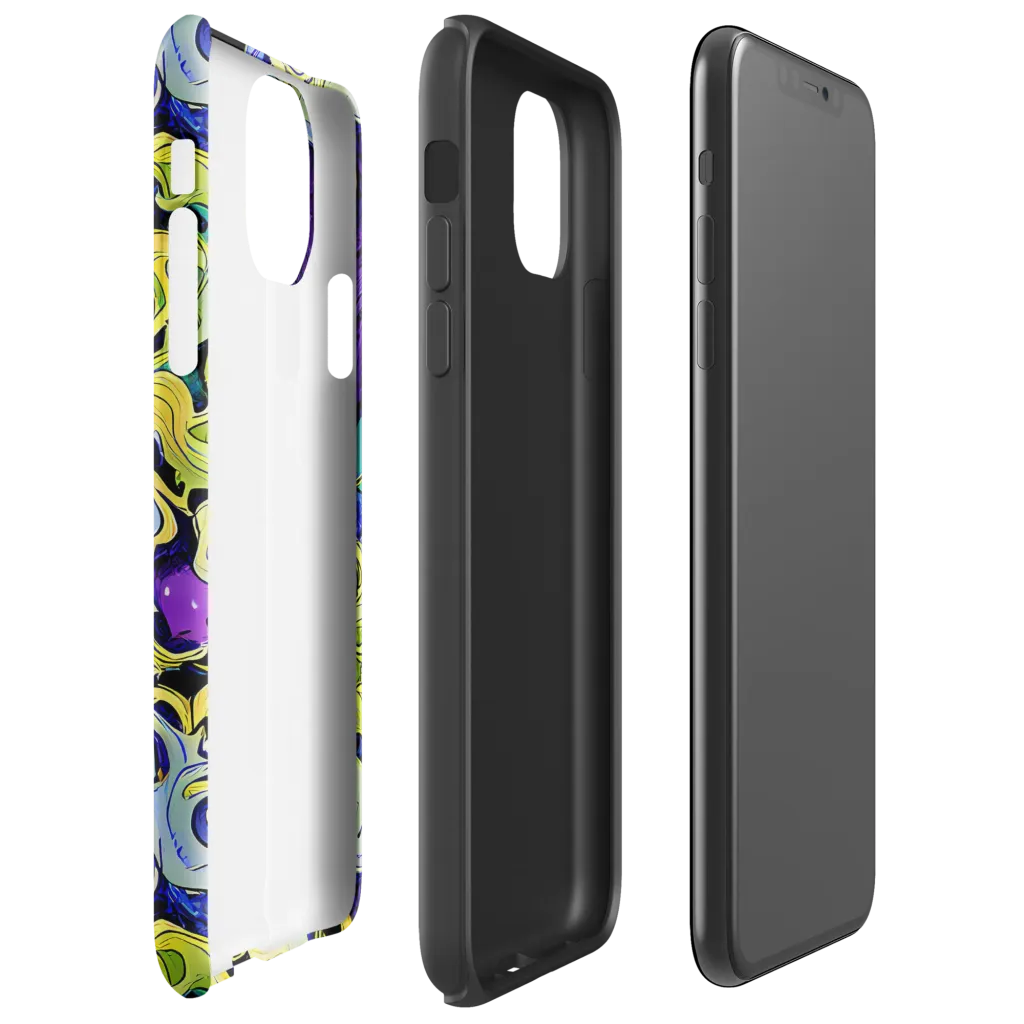 Lemon Riot on Tough Case for iPhone® — Right