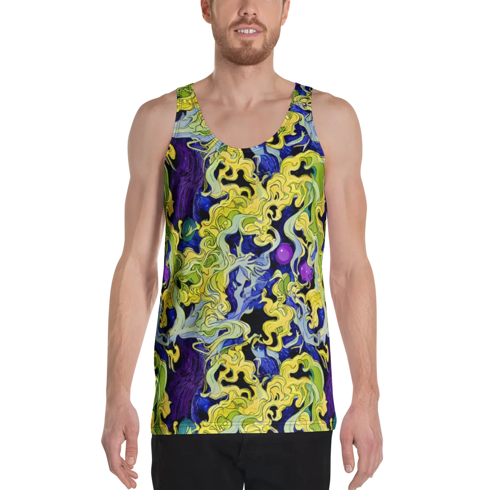 Lemon Riot on Men's Tank Top — Front