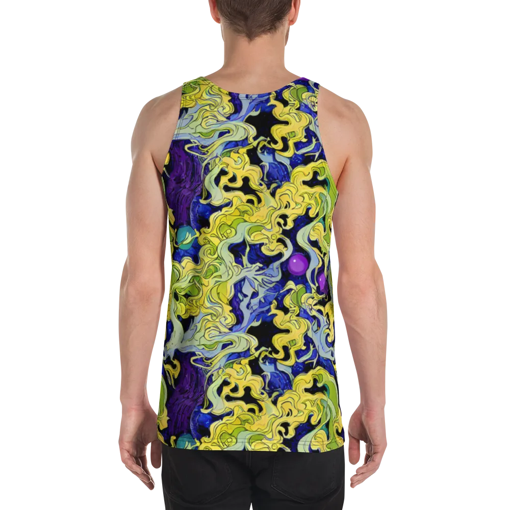 Lemon Riot on Men's Tank Top — Back
