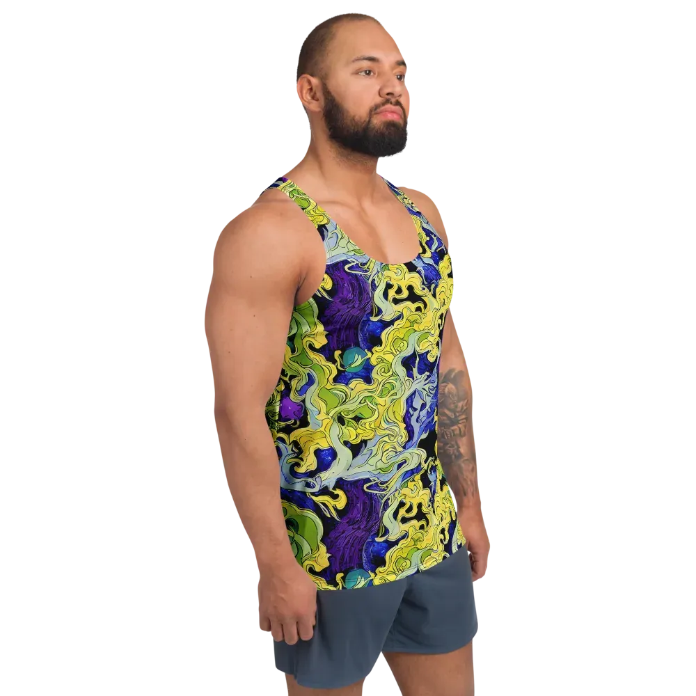 Lemon Riot on Men's Tank Top — Right Front