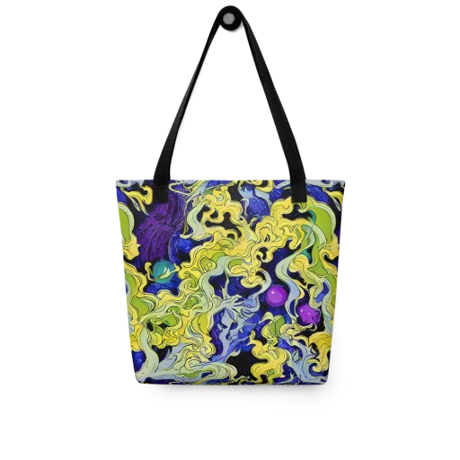 Lemon Riot on a Tote Bag