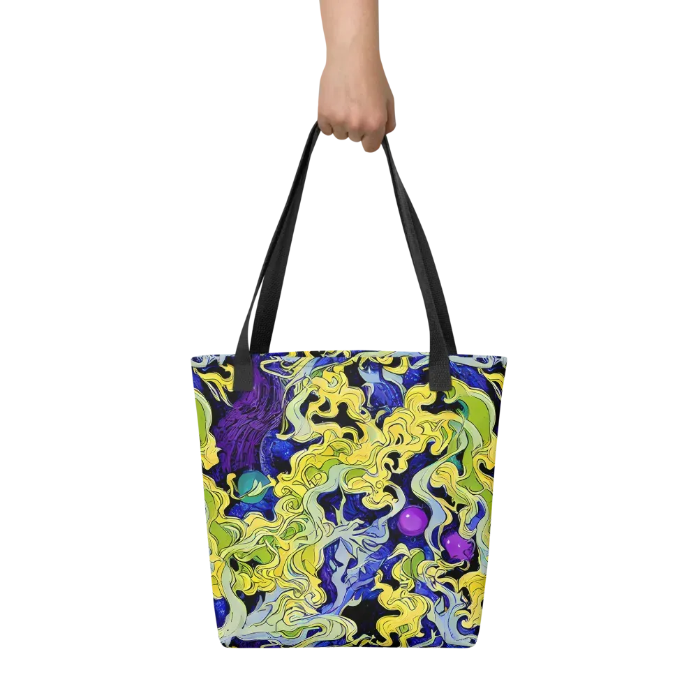 Lemon Riot on Tote Bag — Front