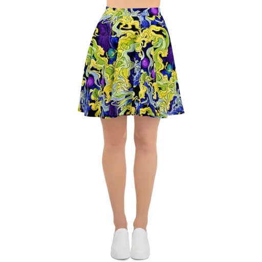 Lemon Riot on a Skater Skirt