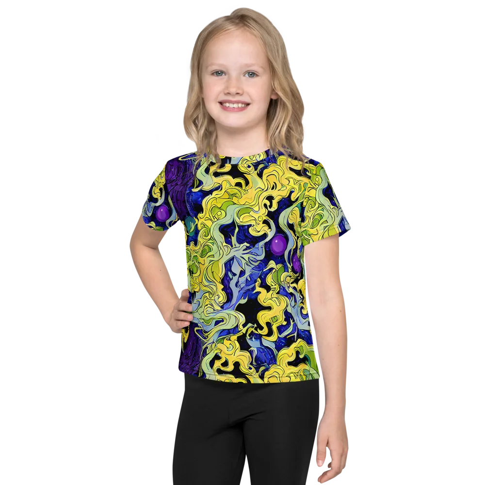 Lemon Riot on Kids Crew Neck T-Shirt — Front