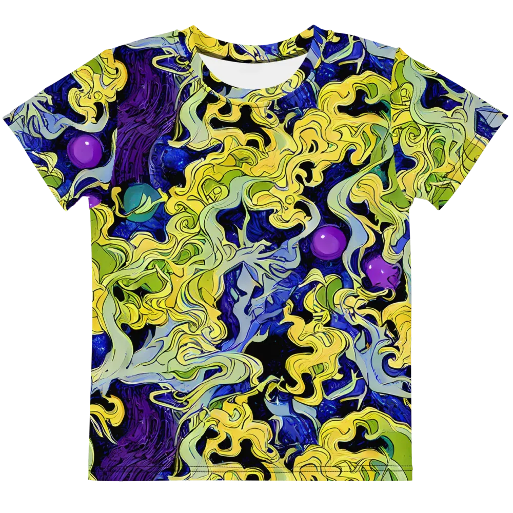 Lemon Riot on Kids Crew Neck T-Shirt — Front
