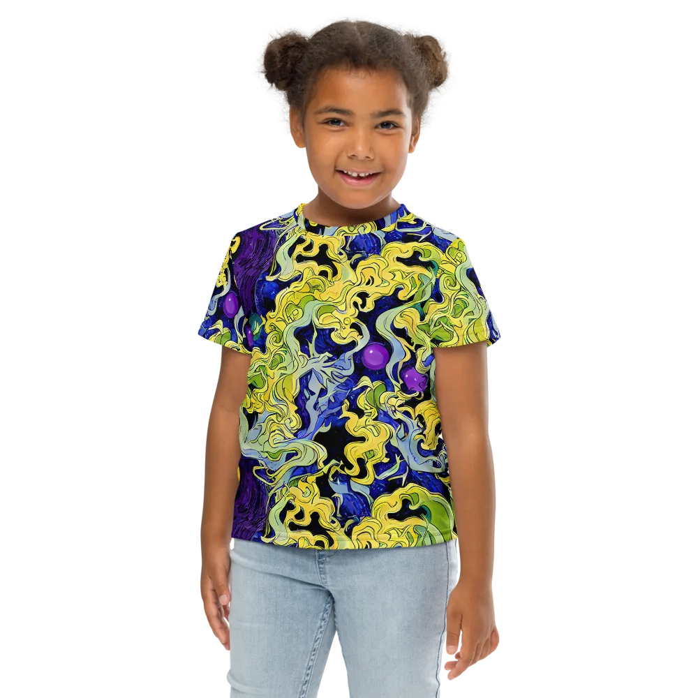 Lemon Riot on Kids Crew Neck T-Shirt — Front