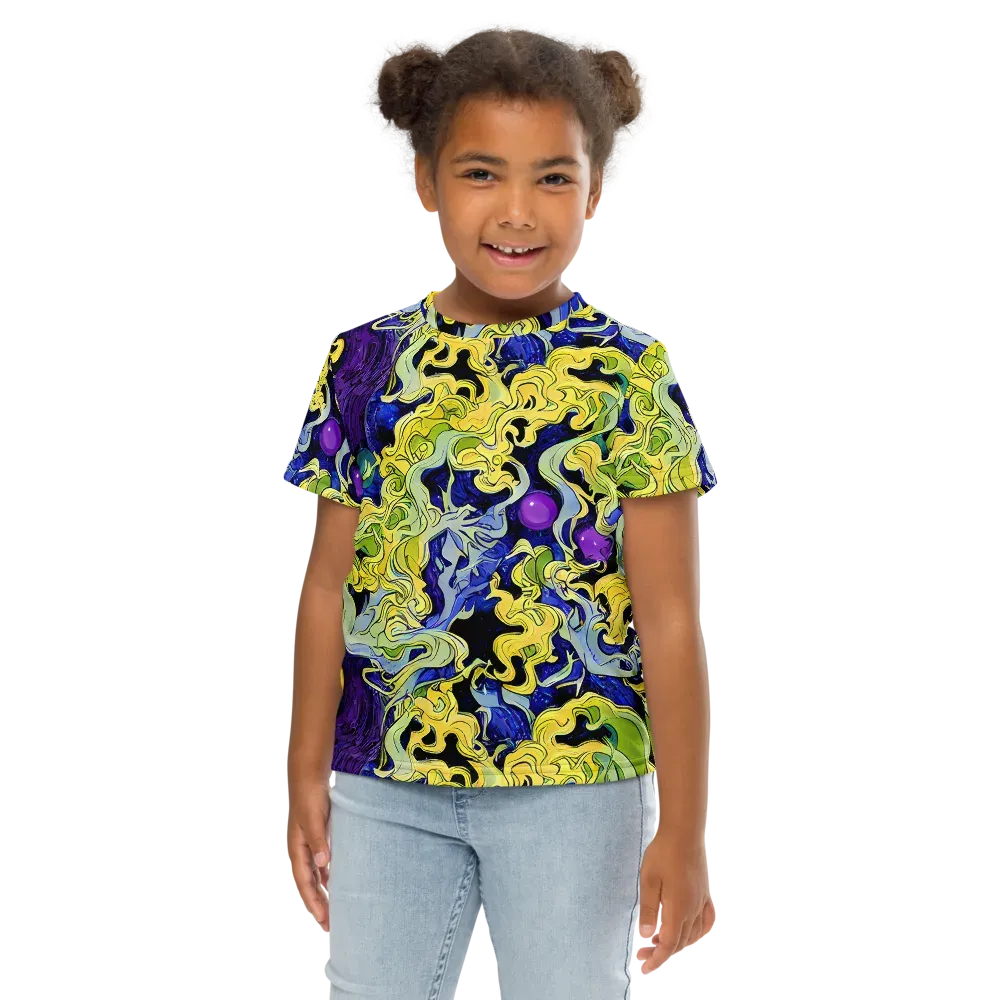 Lemon Riot on Kids Crew Neck T-Shirt — Front