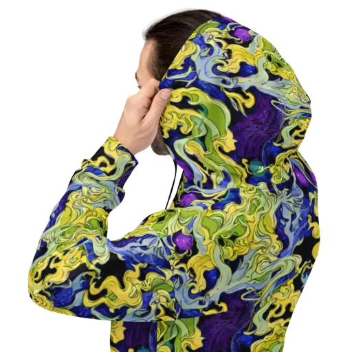 Lemon Riot on a Hoodie