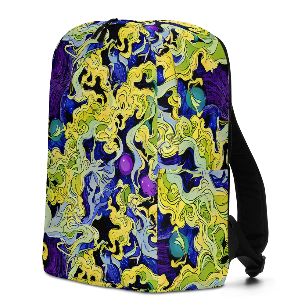 Lemon Riot on Minimalist Backpack — Left