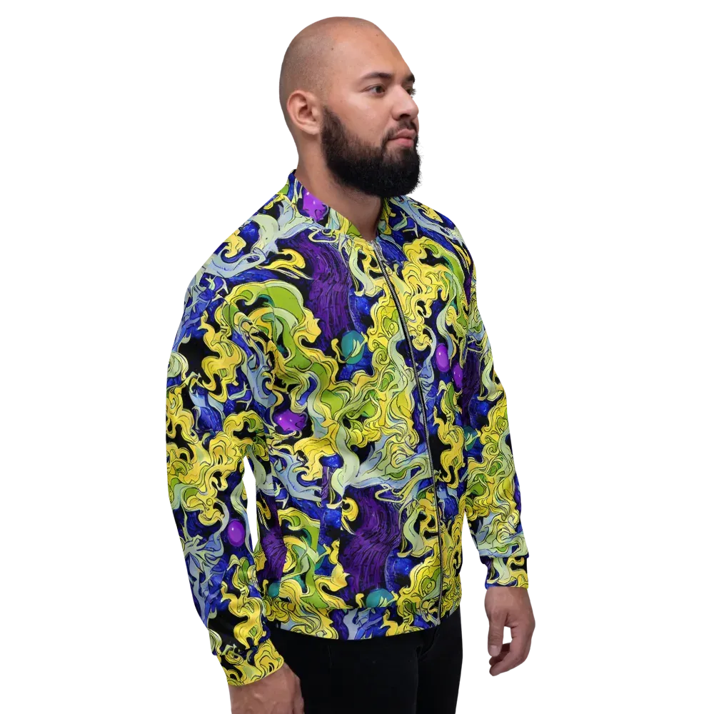 Lemon Riot on Bomber Jacket — Right