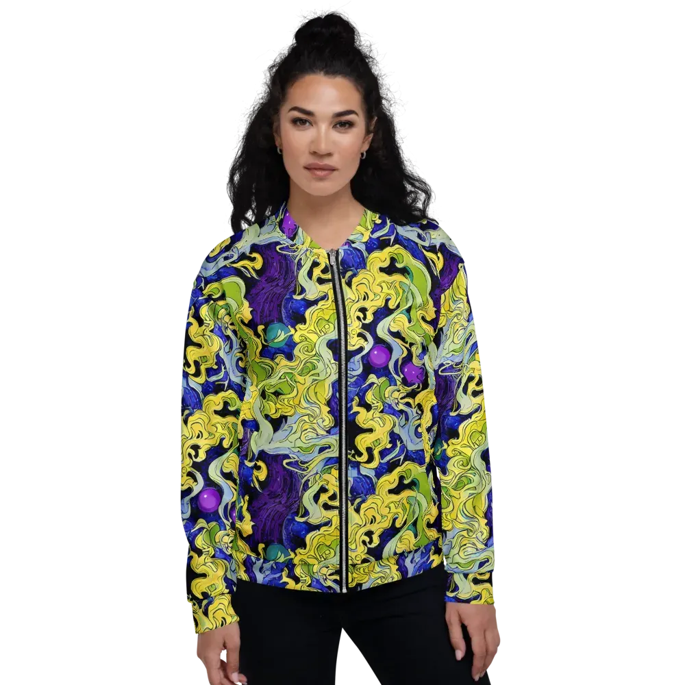 Lemon Riot on Bomber Jacket — Front
