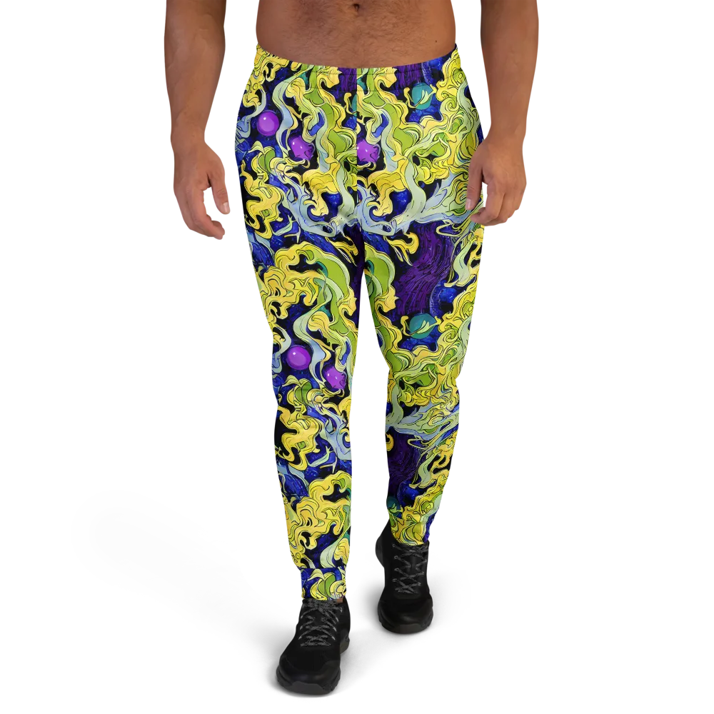 Lemon Riot on Men's Joggers — Front