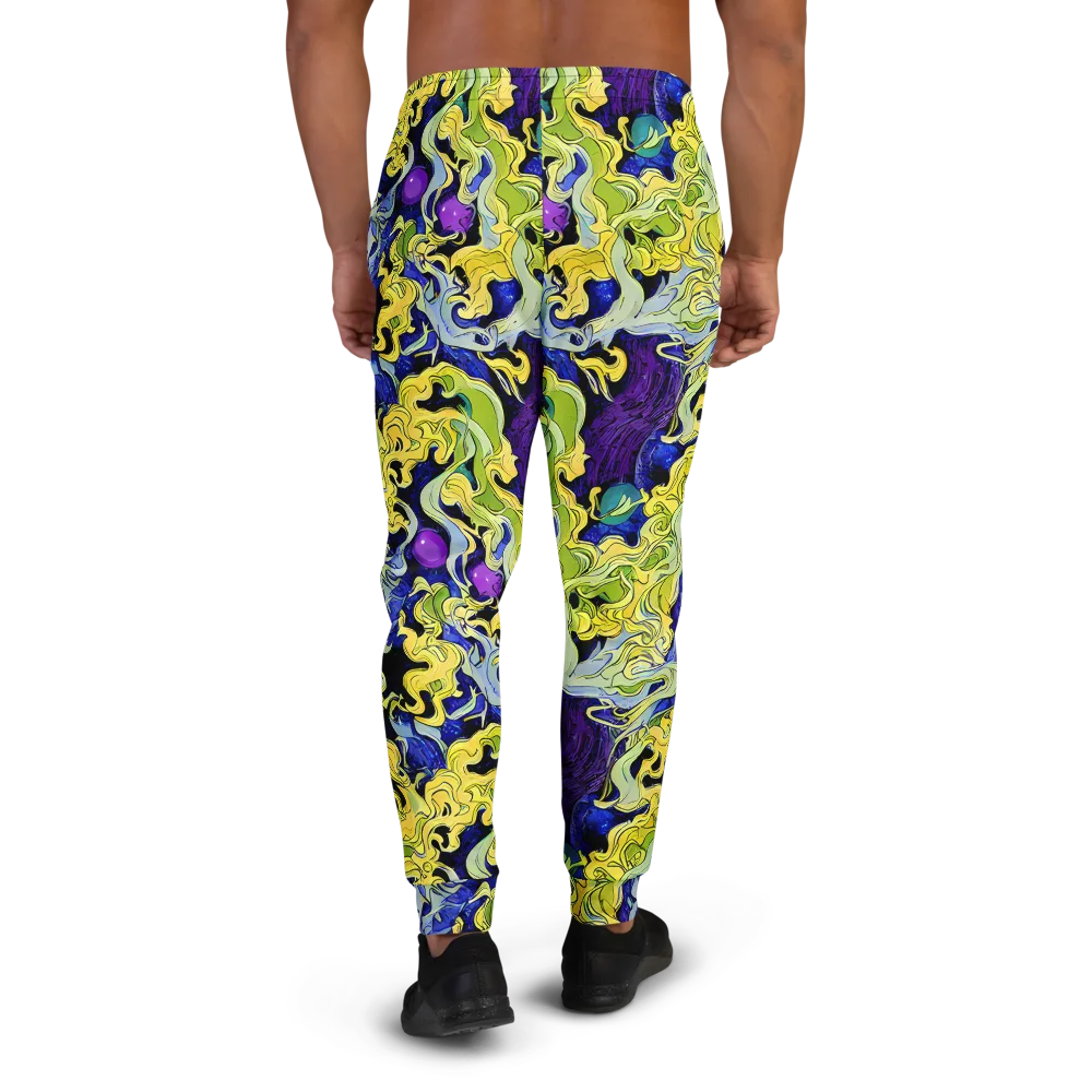 Lemon Riot on Men's Joggers — Back