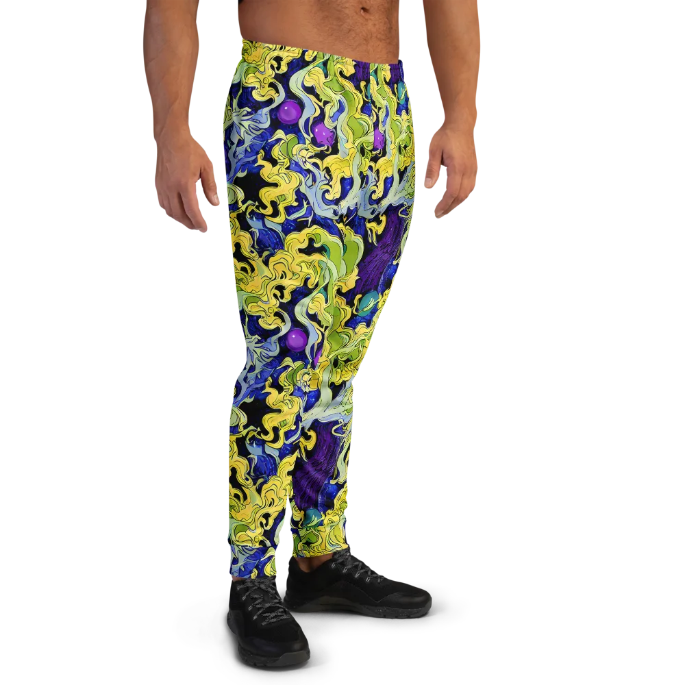 Lemon Riot on Men's Joggers — Right