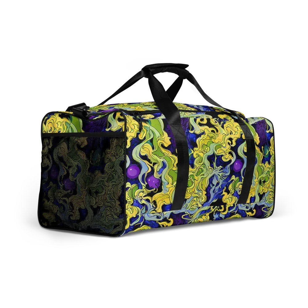 Lemon Riot on Duffle Bag — Right Front