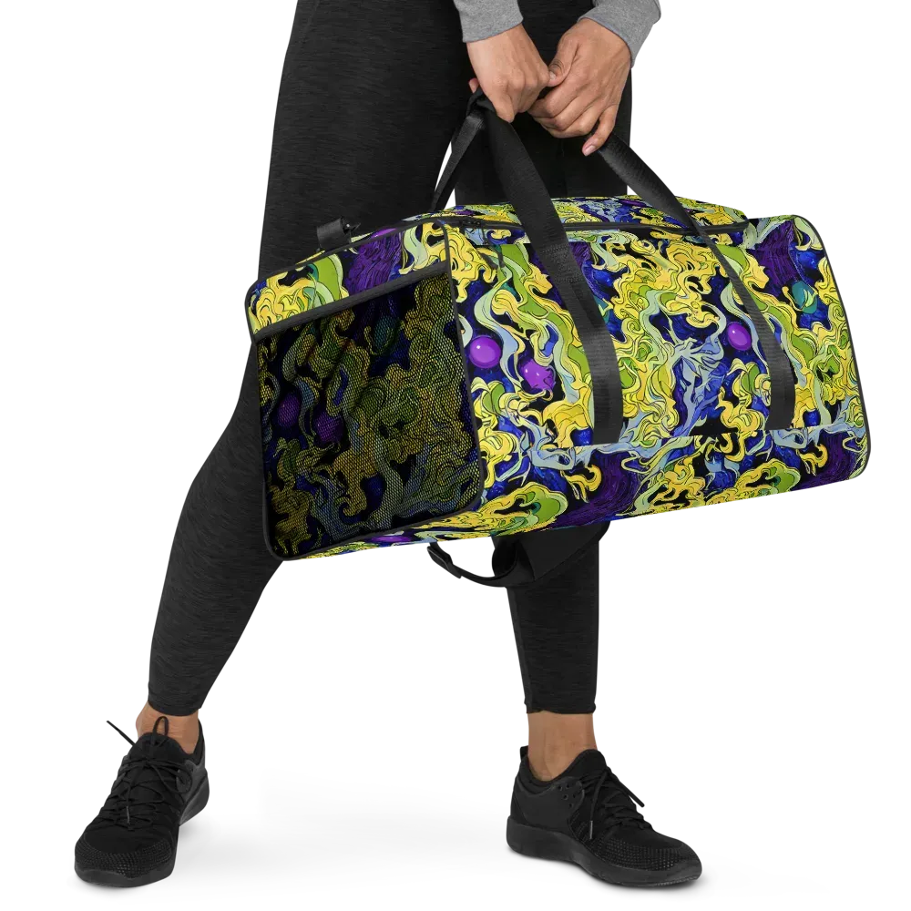 Lemon Riot on Duffle Bag — Right Front