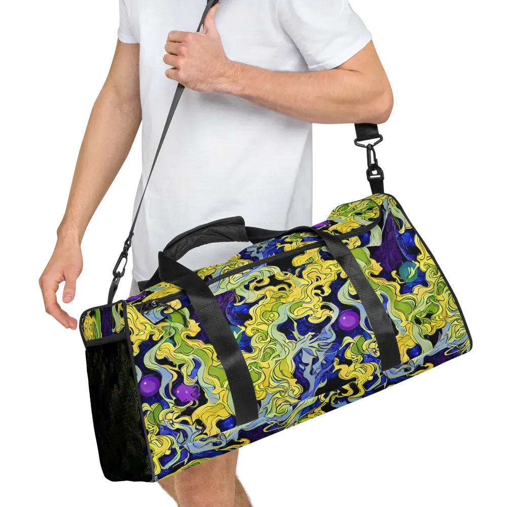 Lemon Riot on Duffle Bag — Right Front