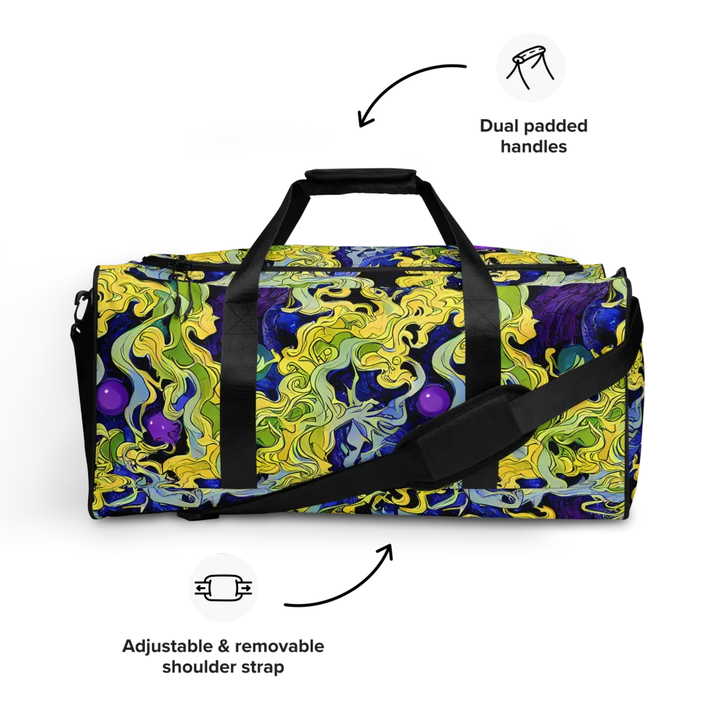 Lemon Riot on Duffle Bag — Front