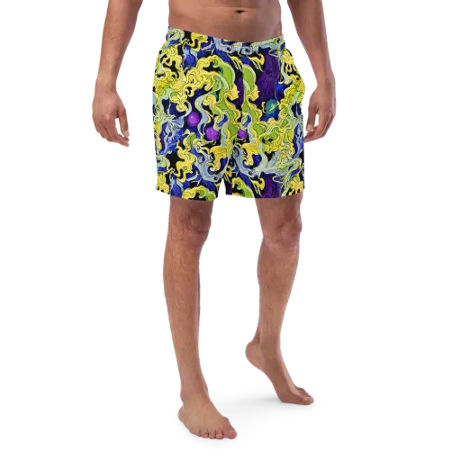 Lemon Riot on a Swim Trunks