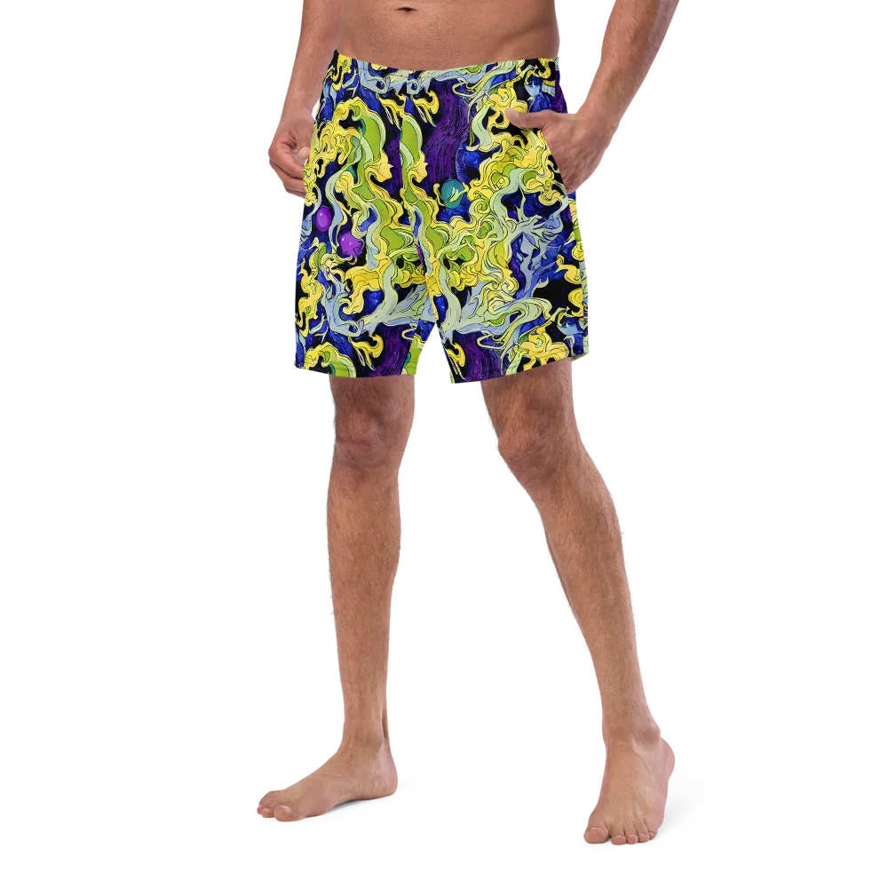Lemon Riot on Swim Trunks — Left Front