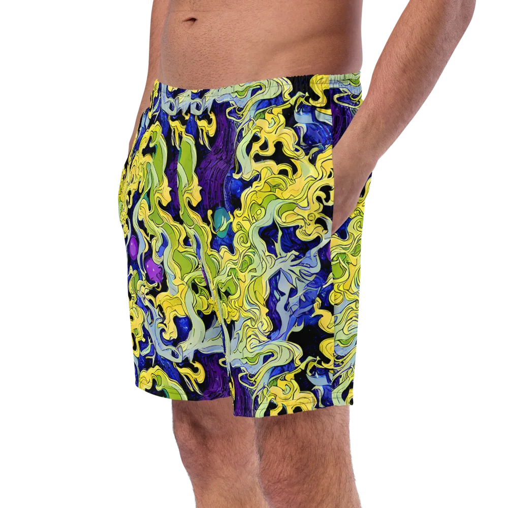 Lemon Riot on Swim Trunks — Left Front