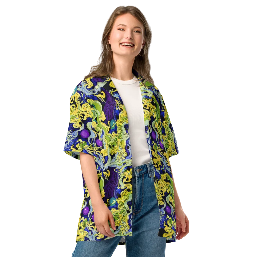 Lemon Riot on Button Shirt — Front